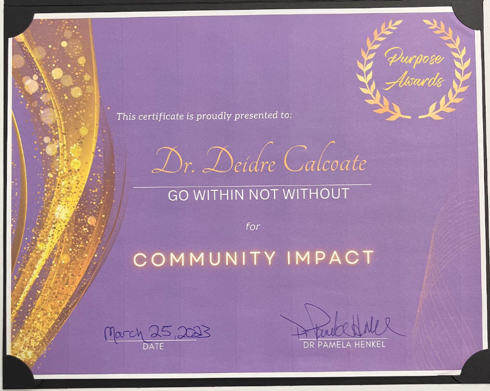 Awards and Certifications - Community Impact Certification - Purpose Awards